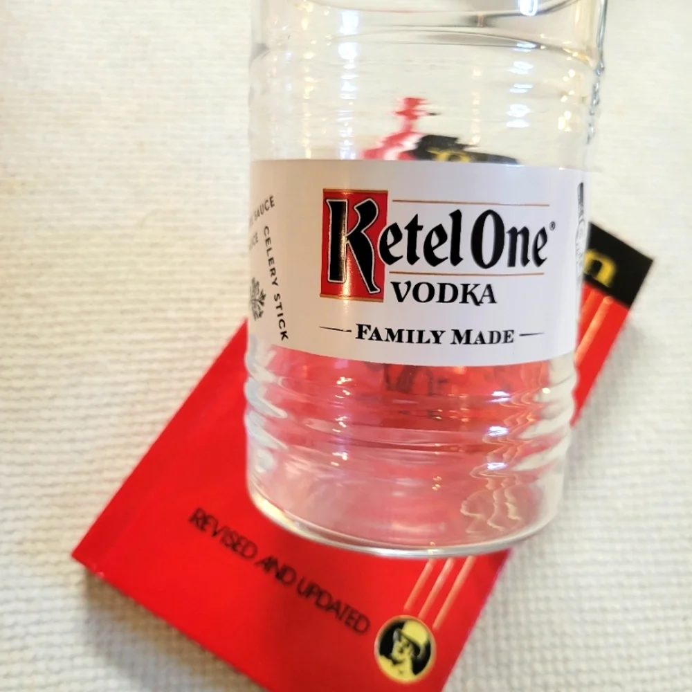 Ketel One Vodka Bloody Mary Glass With Recipe